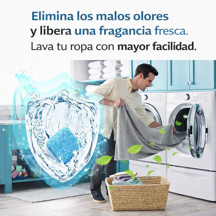 🧼 LavaFresh 360™ | Pack x12 Pastillas Limpiadoras
