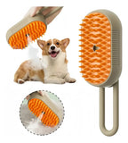 🐾 PeluCare - Cepillo a Vapor 3 en 1 para Mascotas