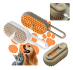 🐾 PeluCare - Cepillo a Vapor 3 en 1 para Mascotas